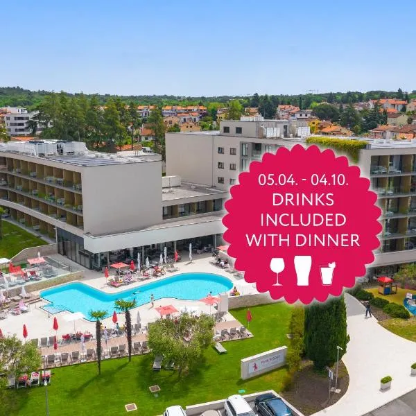 Hotel Park Plava Laguna, hotel v Poreči