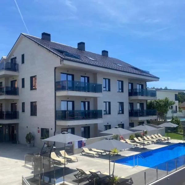 Apartamentos Onzamar, hotel en Sanxenxo
