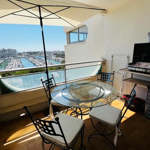 Nouveau, studio Port de Carnon 4 personnes、カルノン・プラージュのホテル