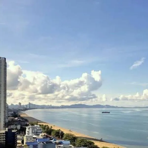 Seaview 1Bedroom 1Bathroom 33Sqm Floor14th Pattaya FO, hotel in Jomtien Beach