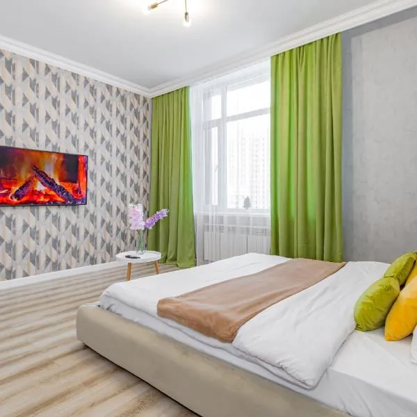 рядом с EXPO и Mega Silk Way 1-комнатные апартаменты, hotel i Astana