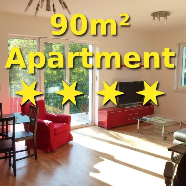 Spacious Penthouse Apartment Vindobona, panorama view to danube river & vineyard, hotel a Viena