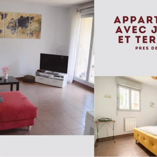 Appartement avec Jardin et Terrasse près de Paris, hotel v destinácii Mantes-la-Jolie