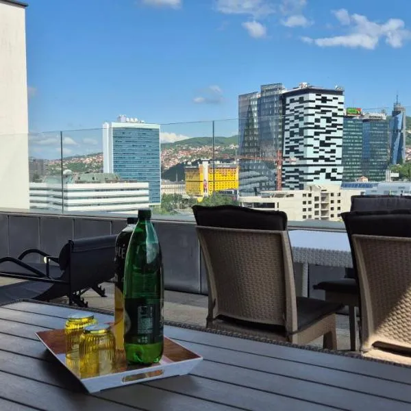 Skenderija Skyline Penthouse Sarajevo, hotel v Sarajevu