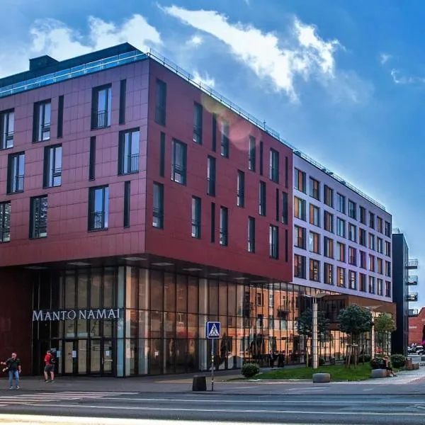 MANTO NAMAI apartment in the center of Klaipeda with a view, hotel in Klaipėda
