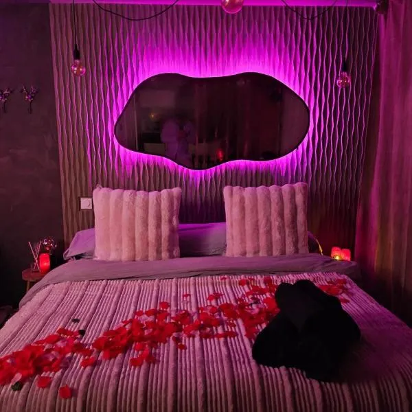 Ecrin des Alpes, Jacuzzi, Netflix, Ambiance chalet, hotel in Saint-Étienne