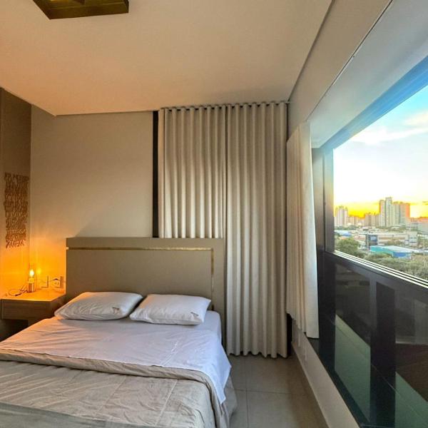 Studio Pantanal Comodidade e localização em prédio de luxo - Foto 2