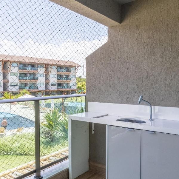 Luxuoso Flat Resort La Fleur Polinésia Muro Alto - Foto 3
