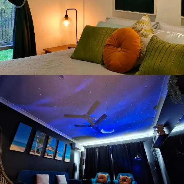 Deluxe Fully Air-conditioned 4BR House with Movie & Family Room、Burpengaryのホテル