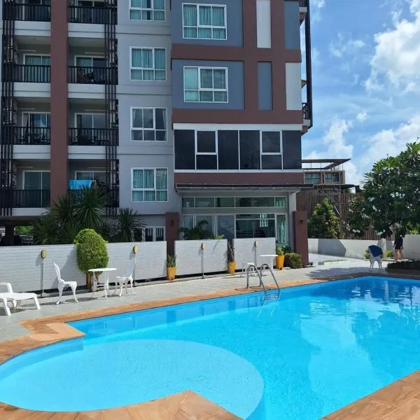 The Sea Condo Ao Nang Apartment Relax with Sea View，位于Ban Khlong Haeng的酒店