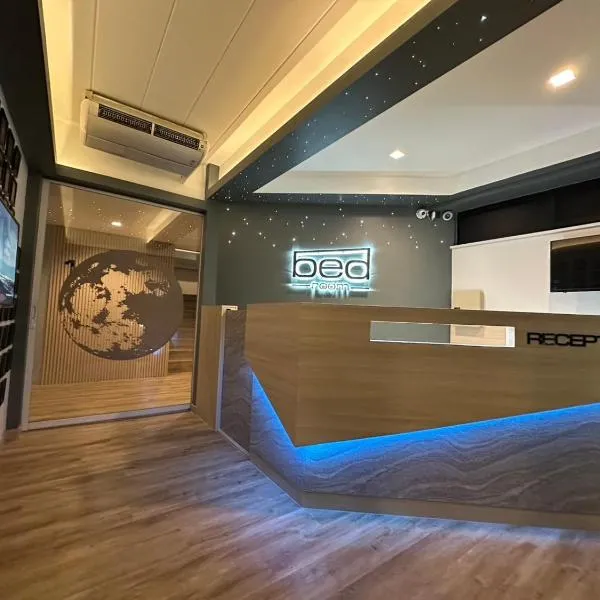 Bed-room at Suvarnabhumi Airport - Newly renovated, hotel in Lat Krabang