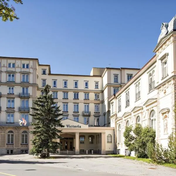 Hotel Reine Victoria、サンモリッツのホテル