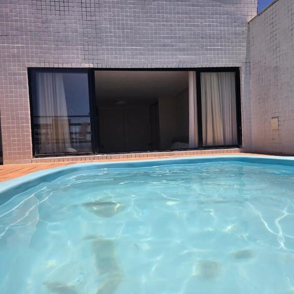 Triplex, piscina na cobertura a 50 m da praia - Foto 4