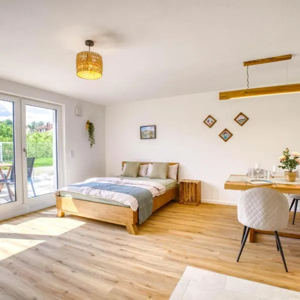 Garten, Küche, Parkplatz & Mehr - Komfort Apartment Bavaria, hotel in Scheyern