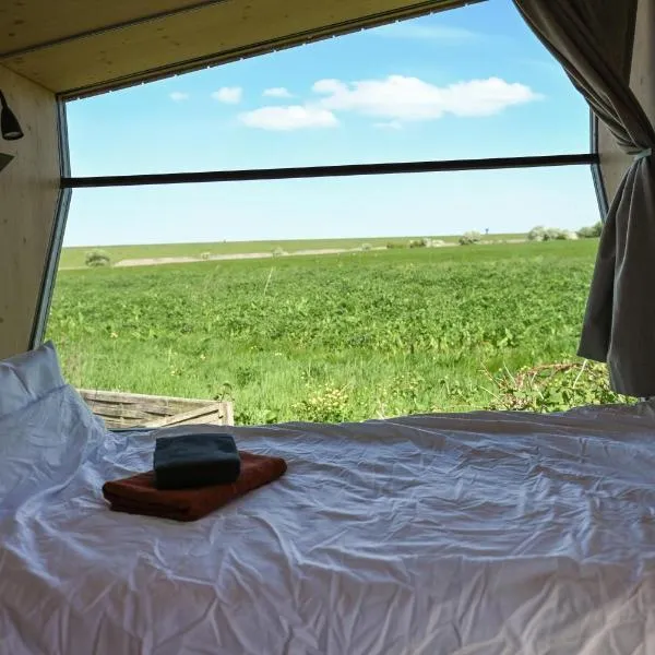 Sleep Space 3 - Green Tiny Spot Cuxhaven Altenbruch, hotel en Cuxhaven