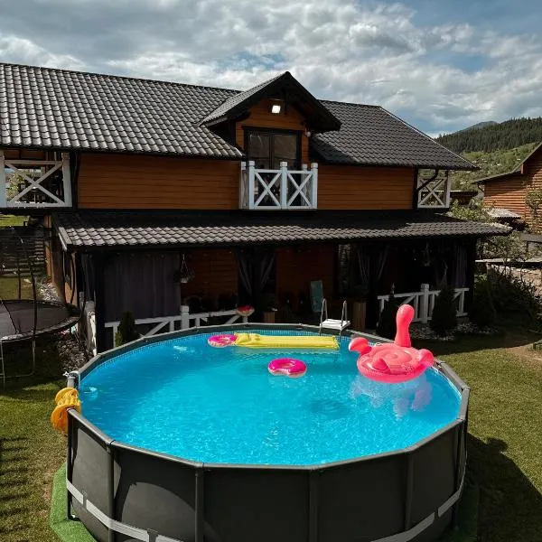 Weekend house, hotel a Verkhovyna