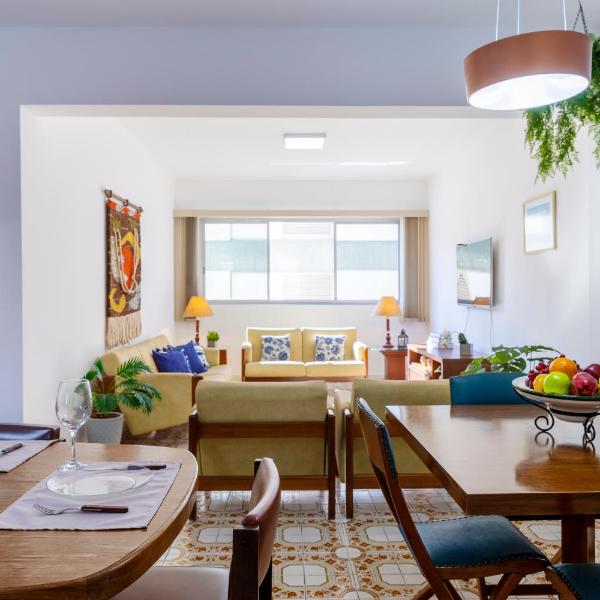 250m da praia com AC, 4 quartos| Brazilian Corner