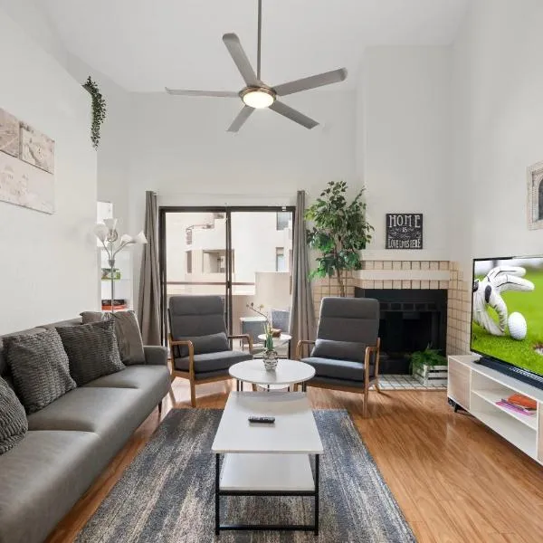 Mid-Century Duplex with Private Balconies