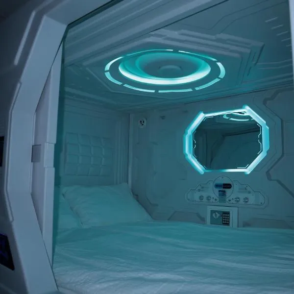 Blue Viking Pods, hotel v Keflavíku