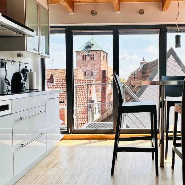 Das Stader Penthouse mit Dachterrassen, готель у місті Штаде