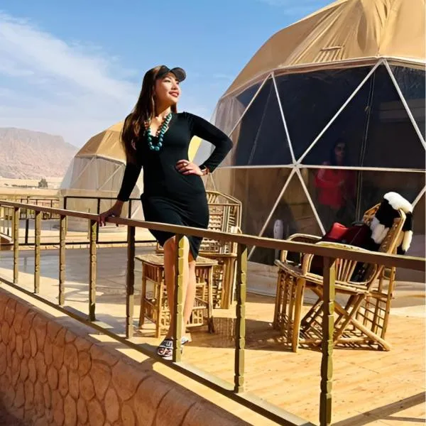 Star Wars luxury camp, hotel v destinaci Wadi Rum