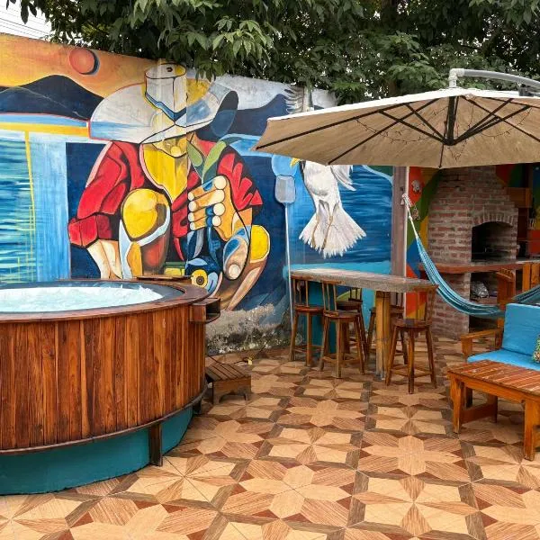 La Cabaña de Victor, hotel v destinaci Olón