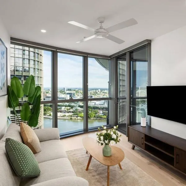 Luxury 1BR in Queens Wharf, hotel a Brisbane