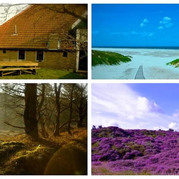 Huisje Egypte op Terschelling, hotel in Oosterend
