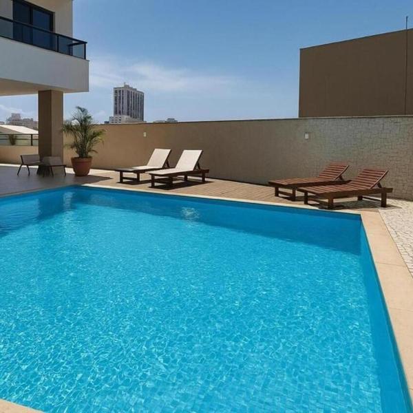 Flat Vista Mar de Cinema Perfeito para Relaxar - Foto 4