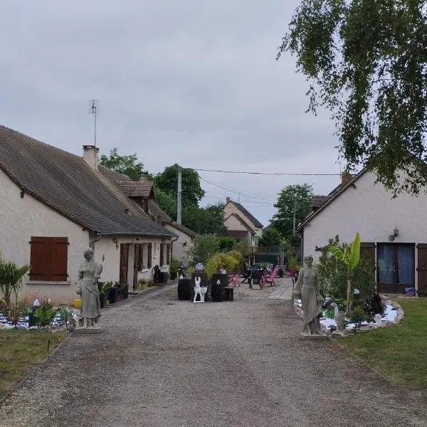 Gite 3 du Bas Coudreau, hotel v destinácii Rosnay