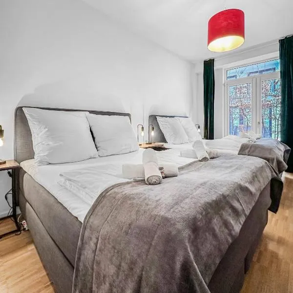 Viesnīca 6Pers Apartment nahe Frankfurt, Messe, Airport, free parking pilsētā Ofenbaha