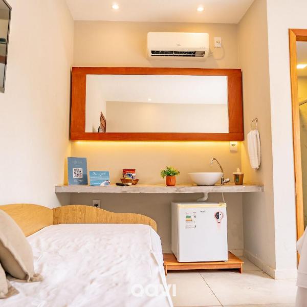 Pousada Recanto Nalu - Quarto à Vista - Foto 4