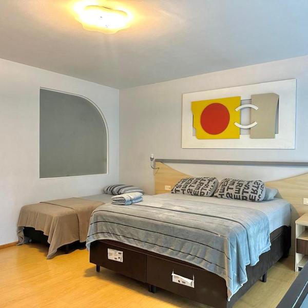 Saint Sebastian Flat 506 - Com Hidro! até 4 pessoas, Duplex, no centro - Foto 2