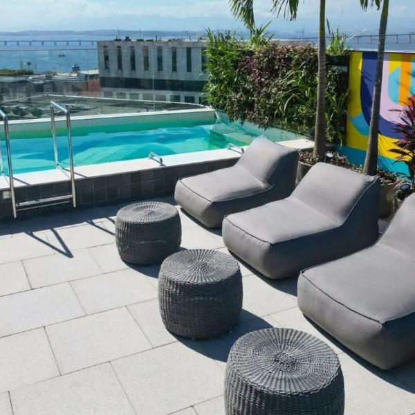 Rooftop com piscina, conforto a 15 min de Copacabana, ao lado do Museu do Amanhã - Foto 4