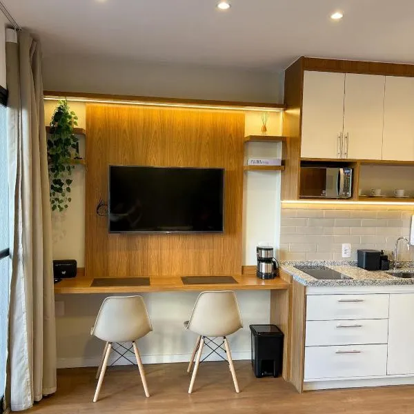 Studio 3 min from the subway - Complete and well located, hotel in Sao Paulo