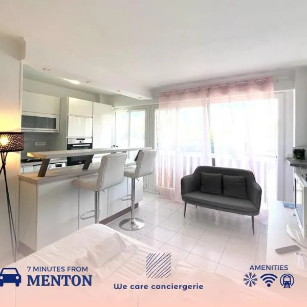 Nice Studio near the sea Roquebrune Cap Martin, hotel a Roquebrune-Cap-Martin
