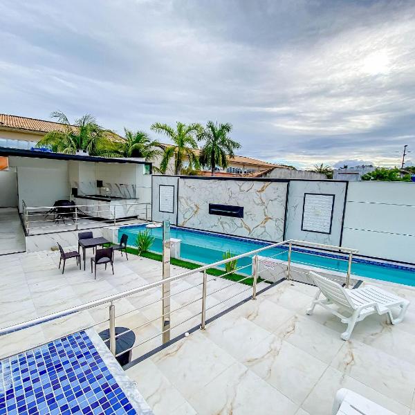 Casa com 4 quartos em condomínio com piscina e área gourmet próximo à praia de Taperapuã - Foto 4