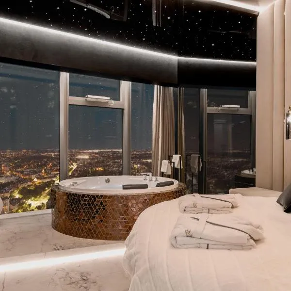 In The Sky - Apartamenty w Sky Tower, hotel vo Vroclavi