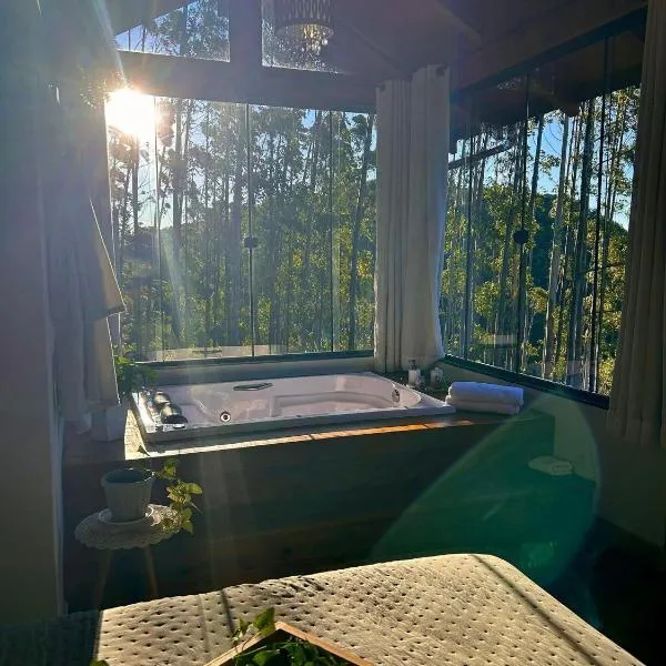 Chalé Sossego da Montanha - Rancho Queimado, hotel in Rancho Queimado