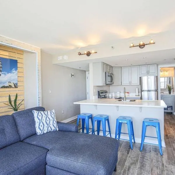WINTER RATES! Unique Oceanfront Luxury Suite, Dogs Welcome! 406，位于默特尔比奇的酒店
