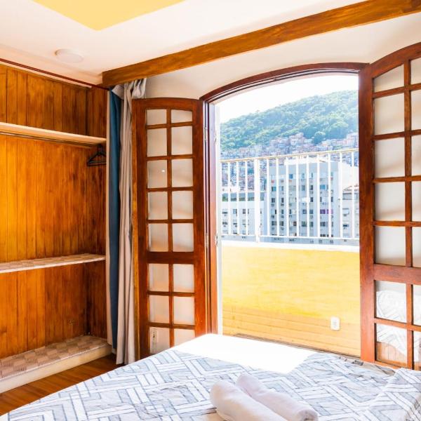 RIO PRAIA COBERTURA FLAT EM COPACABANA COM 2 QUARTOS E VARANDA EM COPACABANA o segundo Quarto Retratil PRAIA Arpoador AO LADO DA PRAIA , POSTO 6, garagem a parte por 50 reais a diaria - Foto 2