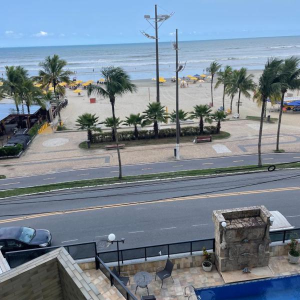 Vista Mar, Pé areia, Piscina para Crianças , 2Vagas, 2 Dort, 80Mt Apto, Aceita Pets, exatamente tudo Perto!