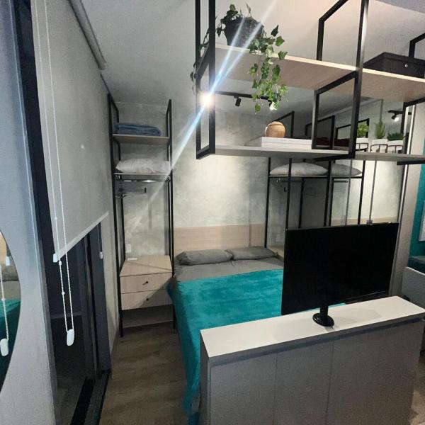 Studio Vila Madalena a 400m do Metro com Ar Cond próximo ao Beco do Batman e Allianz - Foto 5