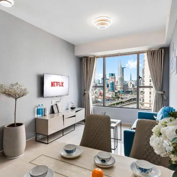 Refined Saigon - Rivergate Aparment - Free Pool, Free Internet SIM for 3 nights, Free Pick Up for 5 nights, khách sạn ở TP. Hồ Chí Minh