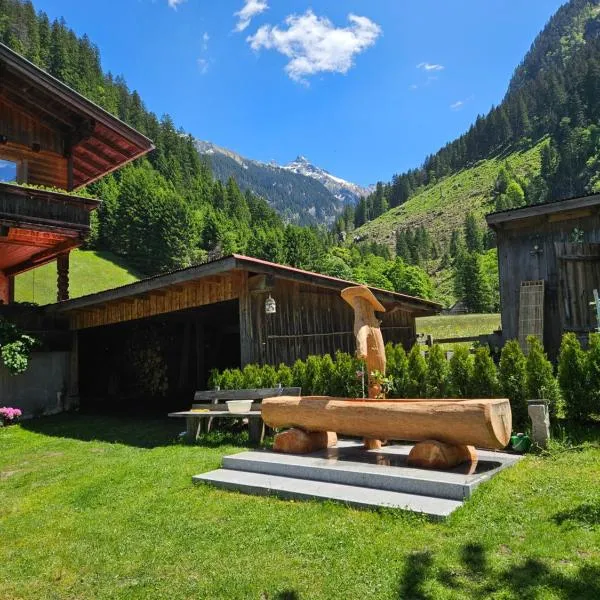 Apartment Wandegg im Bergsteigerdorf Ginzling Mayrhofen, Hotel in Mayrhofen