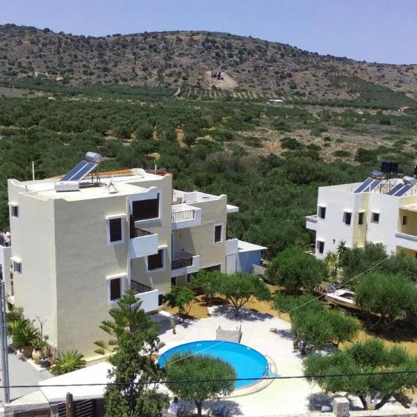 Paralia Apts Stavros โรงแรมในมิลาโตส