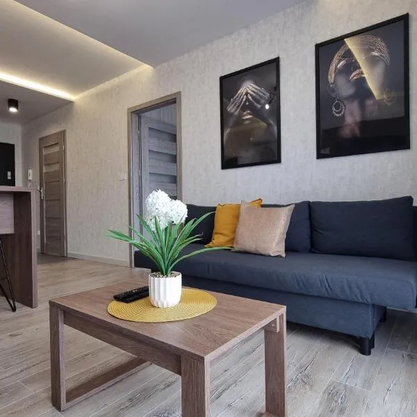 Q Apart PL 2 lub 3 pokojowe klimatyzowane apartamenty przy Manufakturze z garażem Gratis, FV, hotel v Lodži