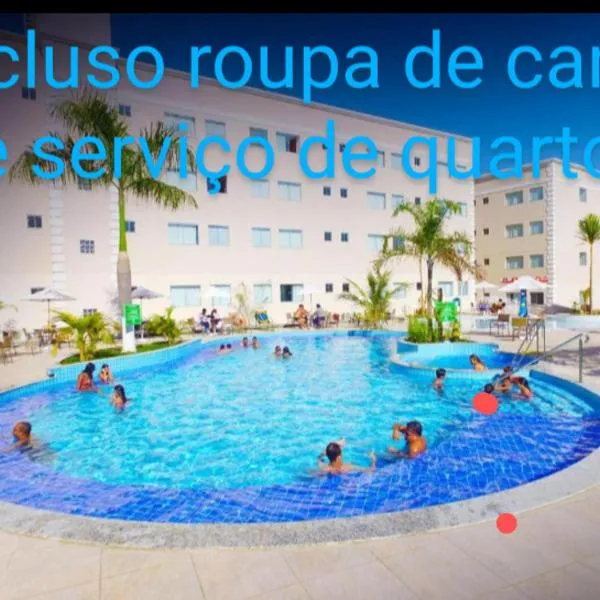 Resort Encontro das Aguas o melhor de Caldas Novas, khách sạn ở Caldas Novas