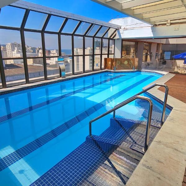 Flat com Lazer completo - Praia das Pitangueiras