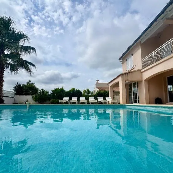 La Villa verdoyante, hotel in Baillargues
